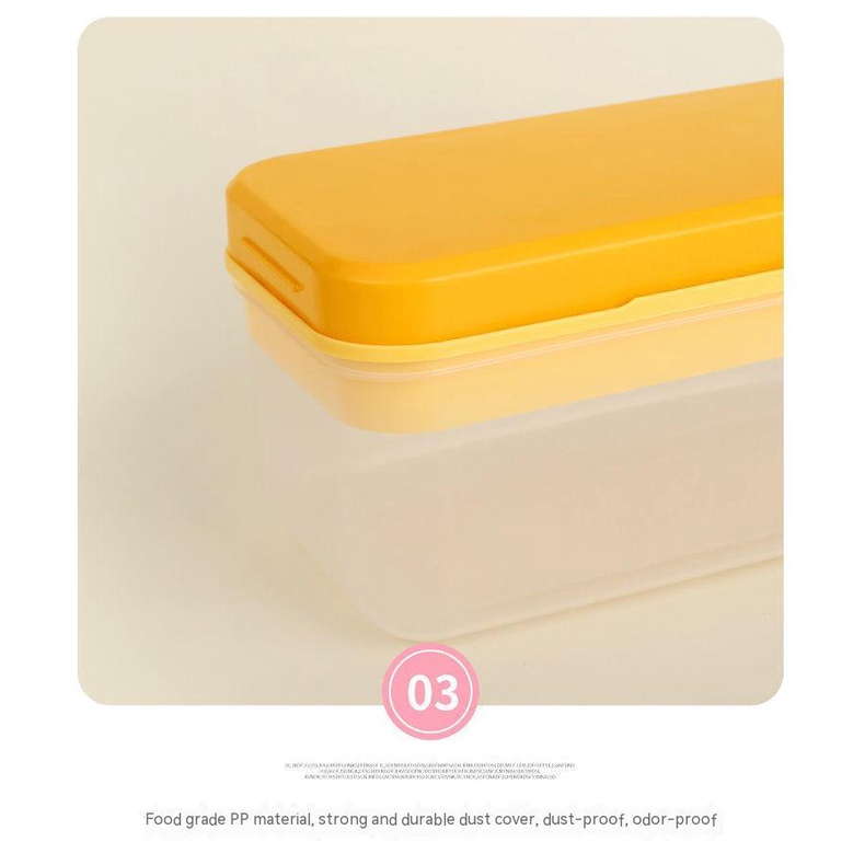 Khay Làm Đá Nhiều Tầng Bằng Silicone Cấp Thực Phẩm Kích Thước Lớn Có Nắp Đậy