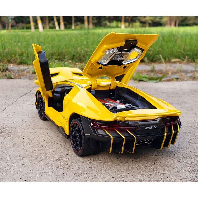 Xe mô hình hợp kim Lamborghini LP770 tỉ lệ 1:24