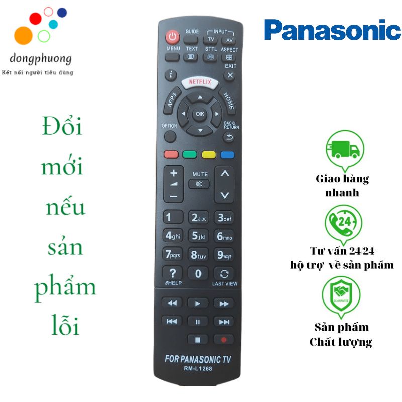 REMOTE ĐIỀU KHIỂN TIVI INTERNET PANASONIC