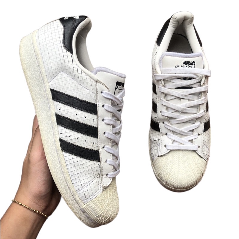 Pass Thanh Lý Giày Chính Hãng ADIDAS Superstar 2hand Mũi Sò Size 41