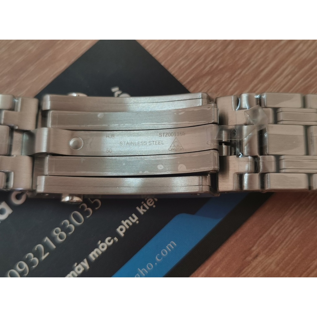 Dây inox đồng hồ OMG Seamaster 300