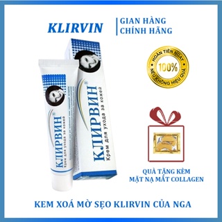 Kem Mờ Sẹo Klirvin Nga - Xoá Mờ Thâm, Sẹo Lồi, Sẹo Lõm Rạn Da - 25g