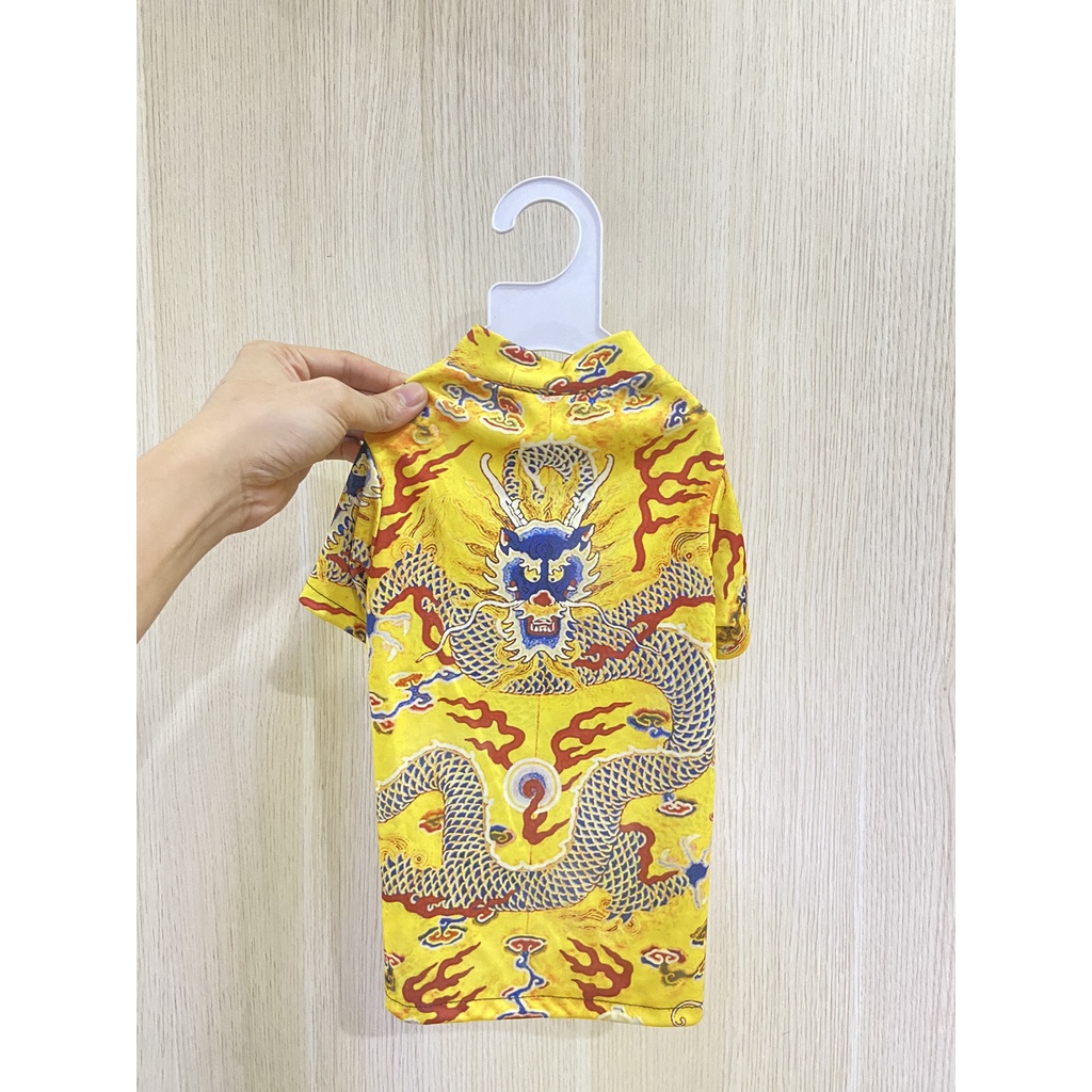 Áo bào thú cưng | áo rồng phượng cho chó mèo