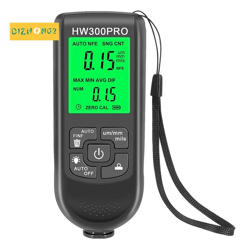 Dụng Cụ Đo Độ Dày Sơn Màn Hình LCD Kỹ Thuật Số Chuyên Dụng Cho Xe Hơi