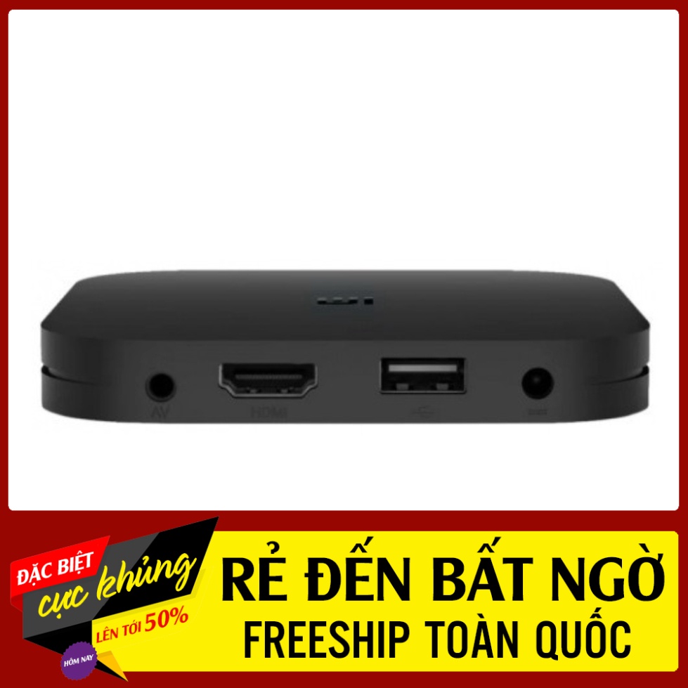 GIÁ DUY NHẤT Hộp tivi Tivi Box Xiaomi Mibox S 4K (Android 8.1) Bản quốc tế GIÁ DUY NHẤT