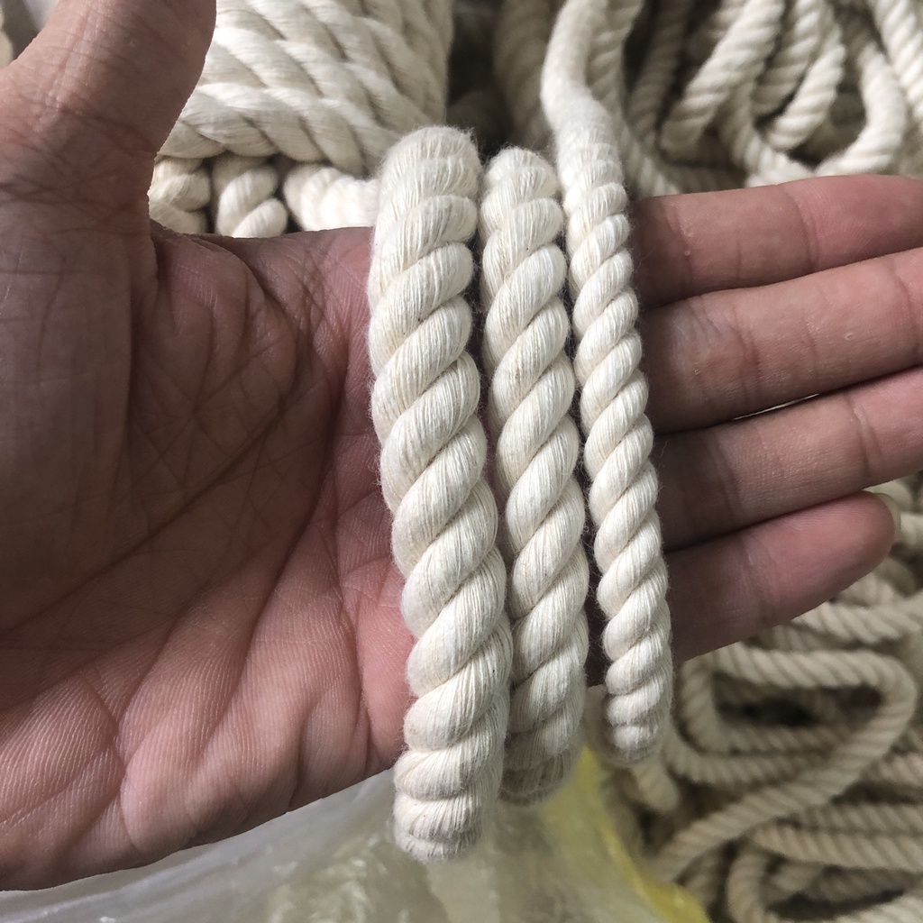 1 mét dây thừng cotton 10mm