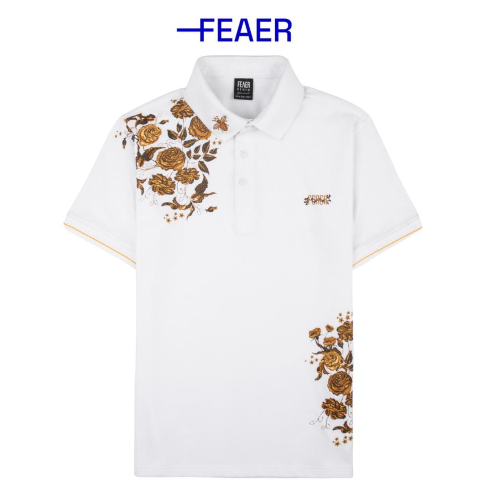 Áo polo nam FEAER DENIM chất thoáng khi và co giản thoải mái vải cotton FLOYD ROSE ®️