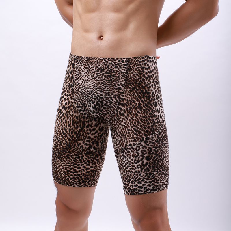Quần Bơi Nam Họa Tiết Da Báo