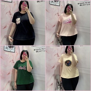 Áo Thun Bigsize phom rộng 68kg đến 95kg