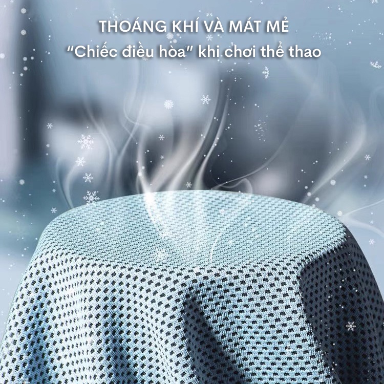 Khăn lạnh thể thao đa năng thấm hút mồ hôi, làm mát nhanh tập gym, tập thể thao