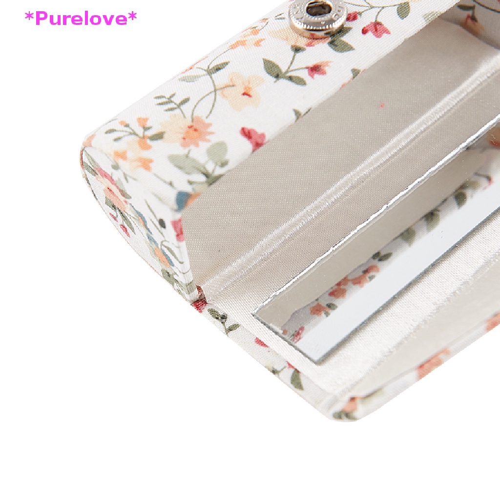 Hộp Đựng Son Môi Kèm Gương Trang Điểm Tiện Dụng Dành Cho Nữ Mới