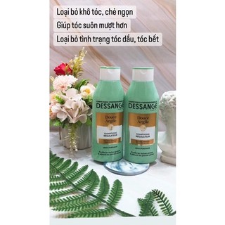 dầu gội đầu xanh cho tóc bết