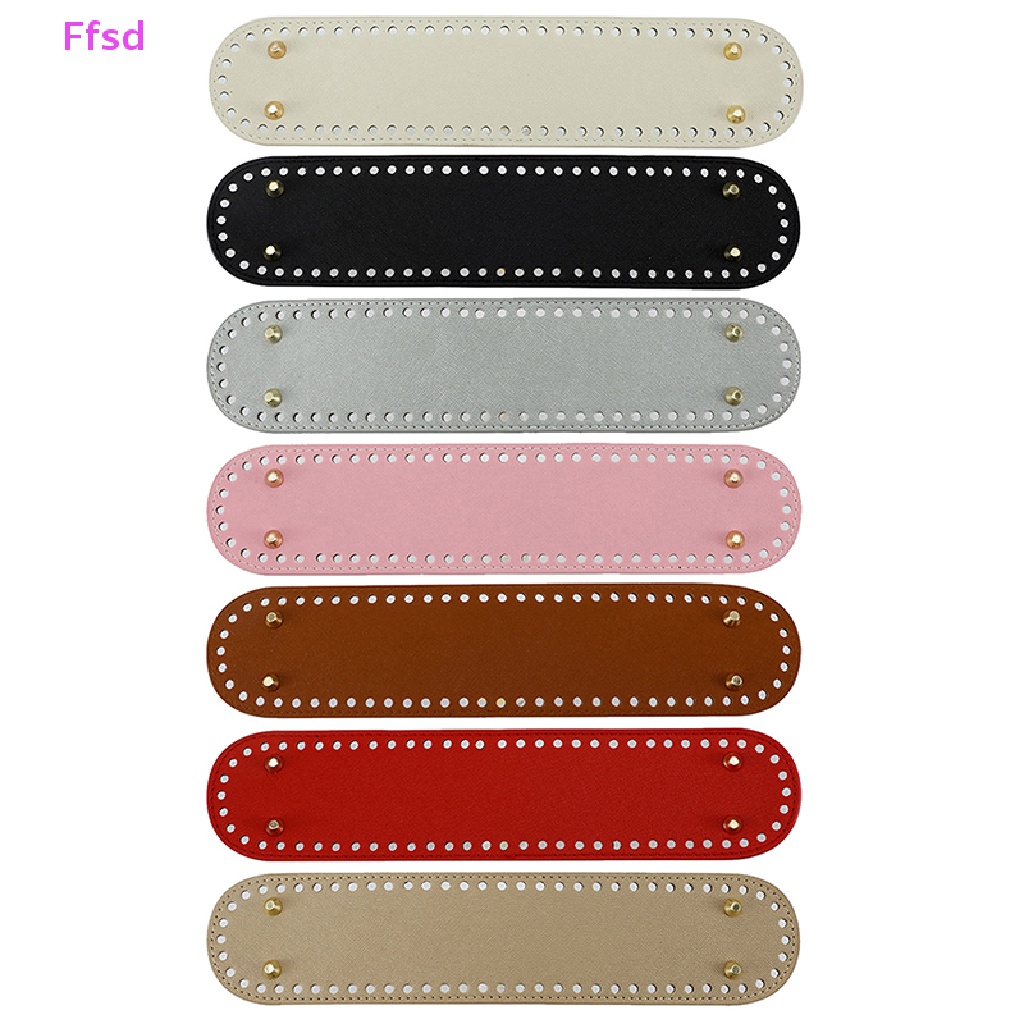 Túi Đeo Chéo Da Pu Hình Oval Đáy Dài Làm Thủ Công Thời Trang Cho Nữ