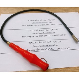 Roi nam châm hút sắt tiện dụng, roi nam châm sử dụng để nhặt đồ vật bị đánh rơi