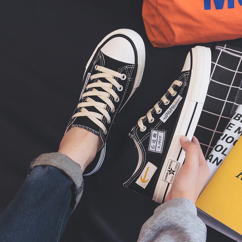 Giày vải thể thao nam nữ unisex cổ ngắn CVER 1927 Dáng Classic