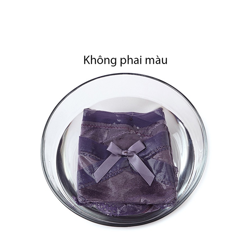 Quần lót nữ sexy viền ren cạp đính nơ  517