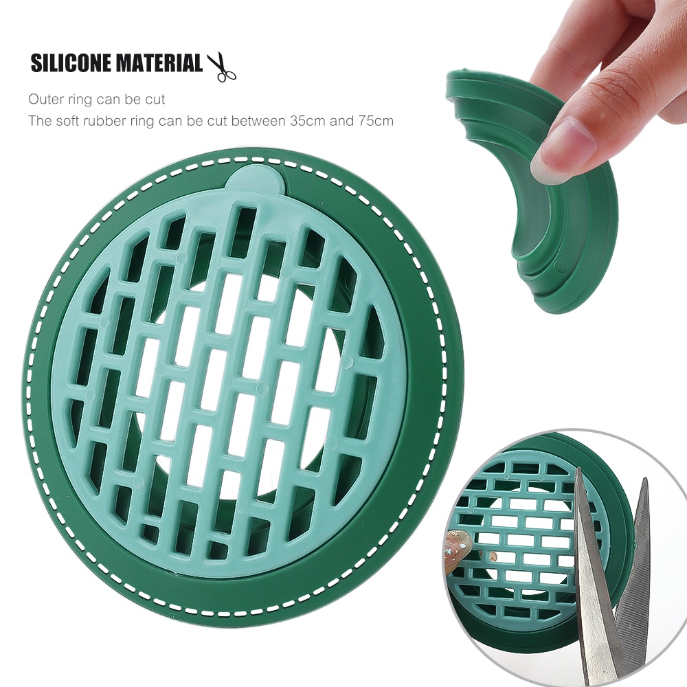 Nắp Đậy Cống Thoát Nước Sàn Nhà Tắm / Nhà Bếp Bằng Silicone Chống Mùi Hôi