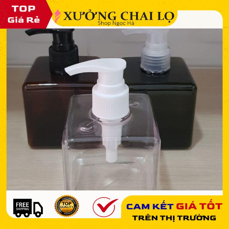 Chai Nhựa Pet Vòi Nhấn chiết dầu gội, sữa tắm, mỹ phẩm .