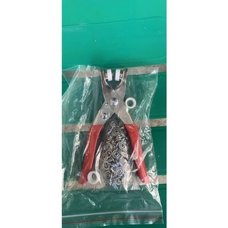 Bộ kìm bấm kèm hộp 100 chi tiết cúc áo