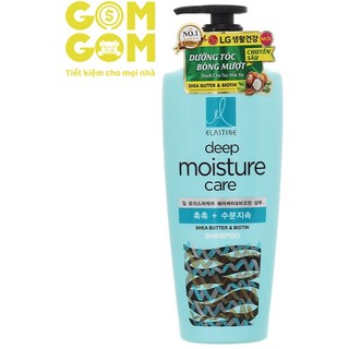 Dầu gội elastine deep moisture care shea butter & biotin 550ml