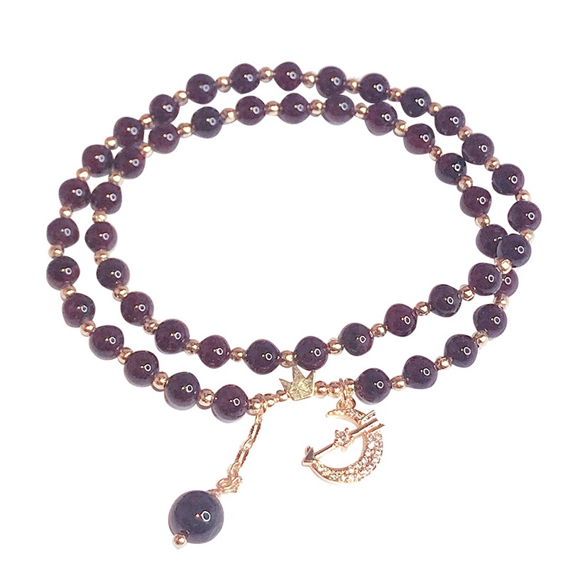 [Hàng Mới Về] Vòng Đeo Tay Đính Pha Lê 4mm Dành Cho Nữ