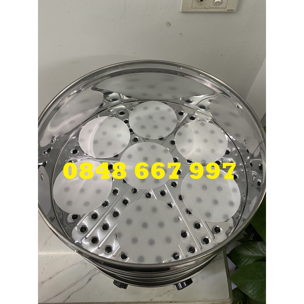 Nồi hấp cao cấp bằng điện 2 tầng, size 35cm...Bảo hành 12 tháng. Hấp bánh bao, xôi, gà, giò chả