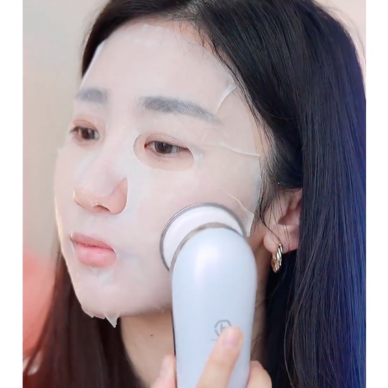 Máy nâng cơ trẻ hoá da 9 in 1 công nghệ Nano Photon RF, EMS , Sóng siêu âm NanoTime F82E HTBeauty
