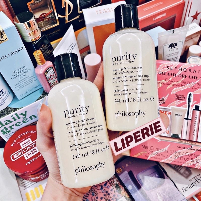 Sữa rửa mặt Philosophy Purity Made Simple One-step Facial Cleanser