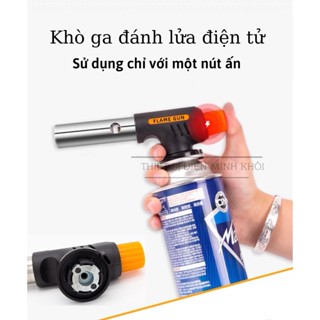 #Đèn Khò Ga Cầm Tay Flame gun, đầu khò ga tự động, den kho ga,khò hàn,Khò gas mini (khotrangmon)