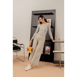 Áo trễ vai cột dây fuzzy dove top soda pop