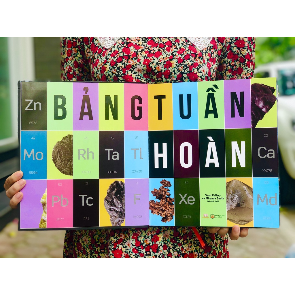 Sách Bách khoa toàn thư khoa học, bảng tuần hoàn hoá học, khám phá bí ẩn không gian Á Châu Books