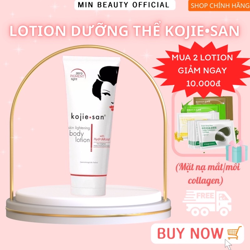 Lotion - Kem Dưỡng Thể Trắng Da Kojie San Kojiesan Lightening Body Lotion