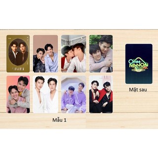 sét 8 card bo góc OHMNANON 2 MẶT