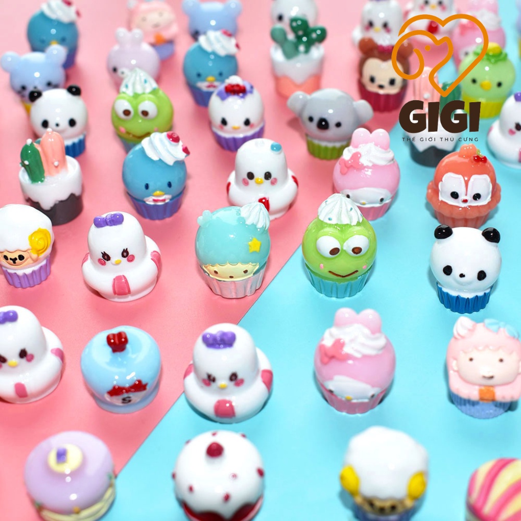 Chuông lục lạc hoạt hình trang trí đeo cổ dành cho thú cưng chó mèo giao hình ngẫu nhiên - GiGi Pet Shop