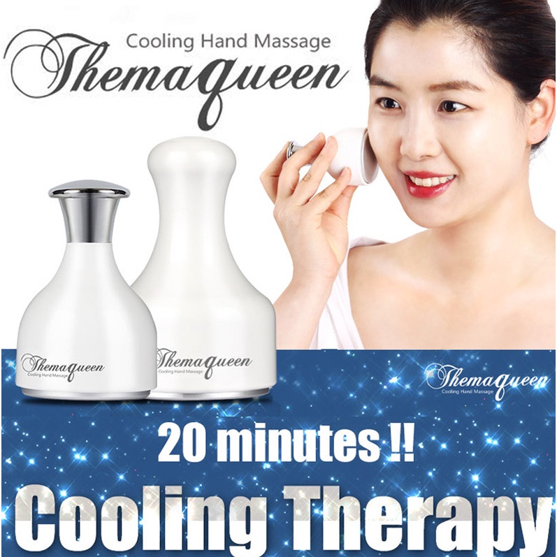 Themaqueen Máy Mát Xa Làm Mát Bằng Tay Mặt Hàn Quốc Cho Sức Khỏe Bên Trong