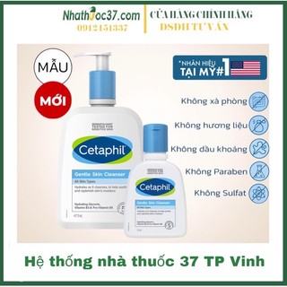 Sữa rửa mặt cetaphil dịu nhẹ cho da nhạy cảm, da chàm, da em bé