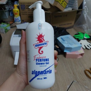 Sữa Tắm Cá Ngựa Algemarin vòi 600 ml
