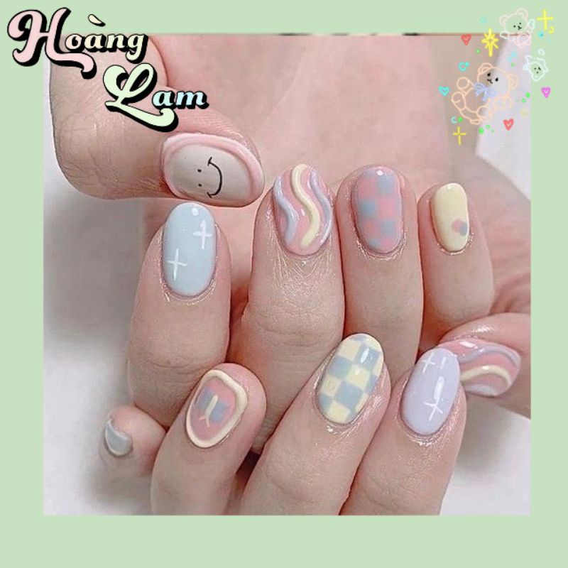 nailbox thiết kế (mẫu nail phong cách hàn quốc)