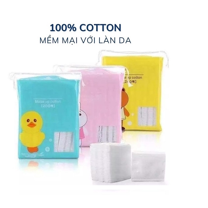 Bông Tẩy Trang Siêu Mềm Mịn Ipek - Aura - Slowi - Jomi - Miniso