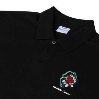 Áo Polo Levents Doraemon Mini Cat/ Black