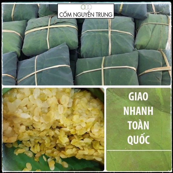 Cốm dẹp tươi Hà nội ( CHỈ LÀM NGUYÊN LIỆU ) làm chả cốm , nem cốm , chè cốm... 300/500gr . CÓ QUANH NĂM