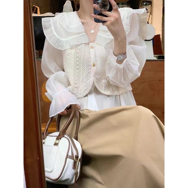 Áo sơ mi kèm gile hot hot 2022 - Hàng Quảng Châu