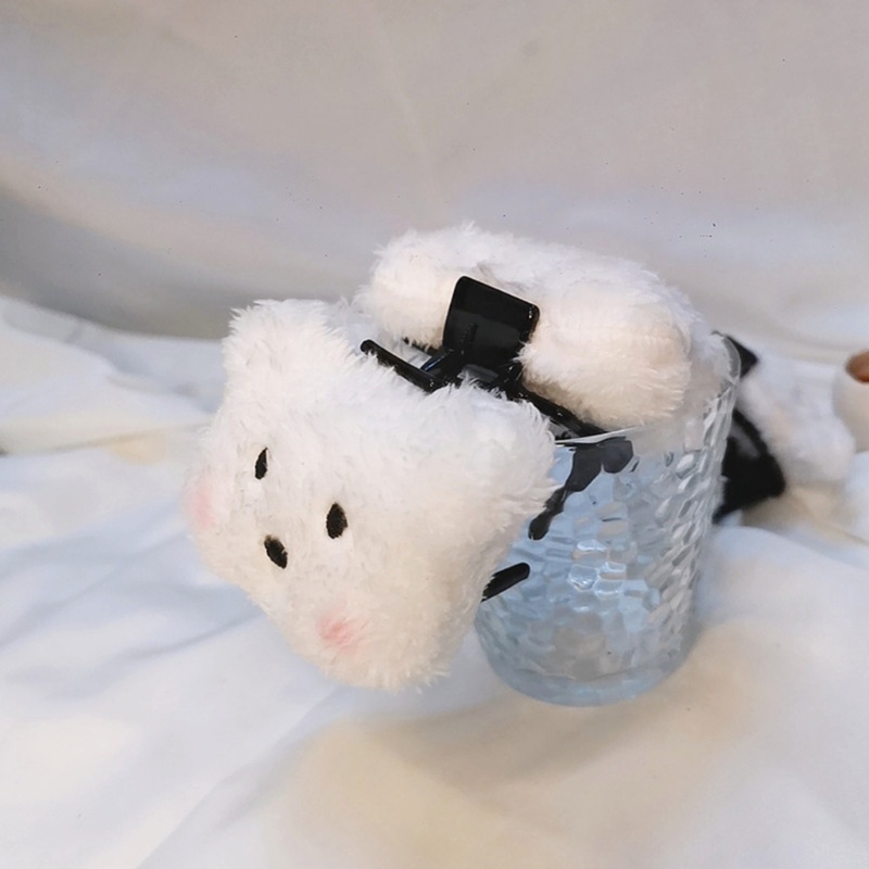 Kẹp TóC PhốI Lông Thỏ ThờI Trang Cho Nữ