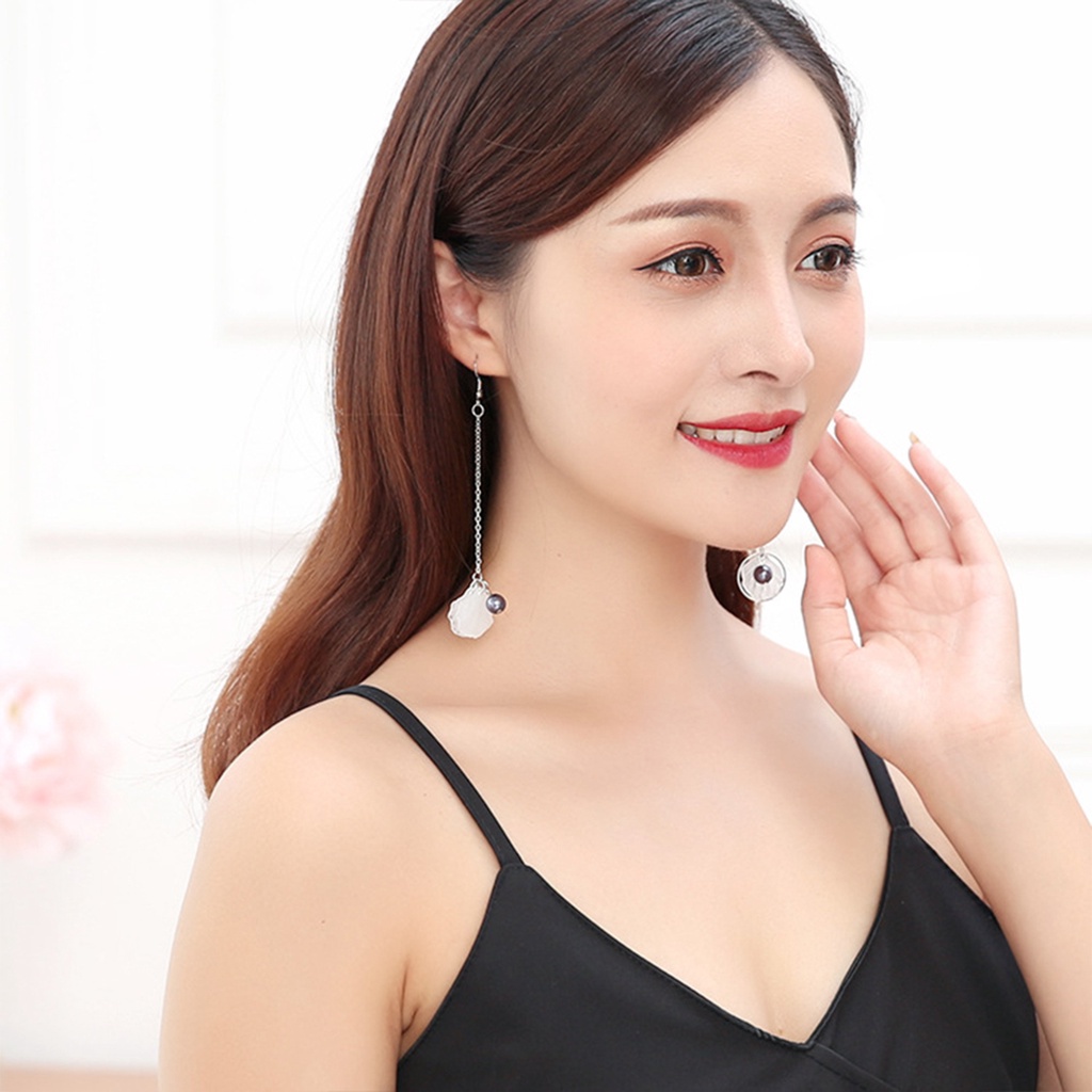 Khuyên tai nữ trang dáng dài tạo hình độc đáo