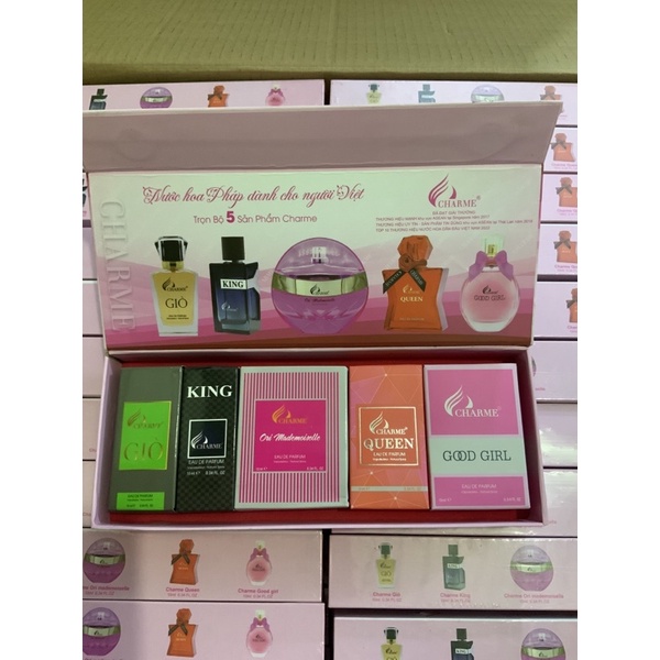 Combo 5 chai dầu thơm
