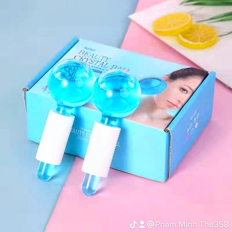 Quả cầu lạnh massage mặt