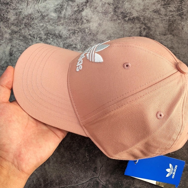 ⚡️  Mũ / Nón thời trang Adidas Trefoil Baseball Cap - Hồng Cá Tính | DV0173 -