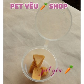 Bánh đạm phô mai Nhật(hủ 15Gr)🐻FREESHIP🐻 thức ăn hamster, nhím