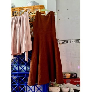 Đầm xoè dáng dài size M