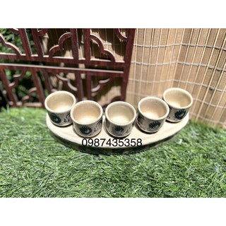 Kỉ chén cúng men rạn rồng (phụ kiện đồ thờ)